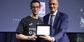 Santarelli premiato all'ouverture del campionato al teatro alla Fenice