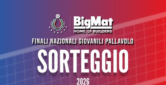 Fipav: Il 26 marzo il sorteggio delle BigMat Finali Nazionali Giovanili in premiere su YouTube
