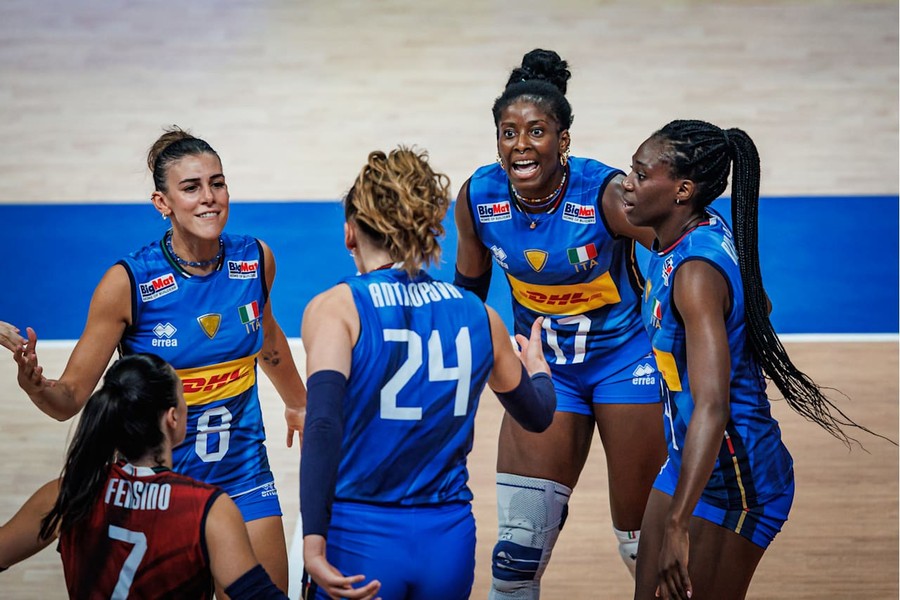 VNL F.: Myriam Sylla, &quot;Siamo concentrate su ogni partita, non sui record&quot;