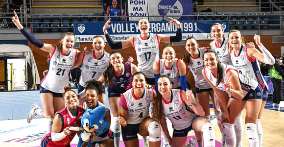 Scandicci festeggia a Bergamo senza Ognjenovic e con Nwakalor ko all'ultima palla