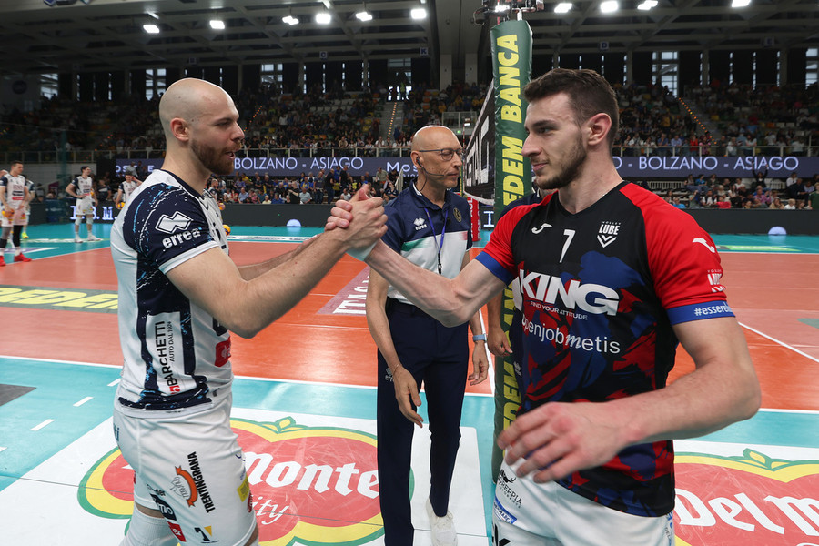 Superlega: L'analisi di gara3. Super Trento, Civitanova travolta. Dominio totale in gara-3