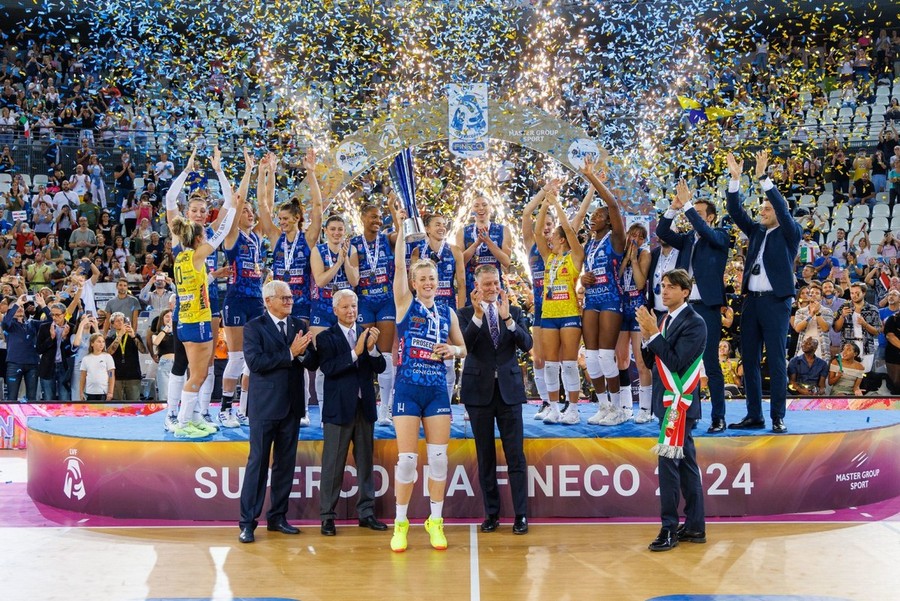 La Prosecco Doc Imoco Conegliano detentrice della Supercoppa