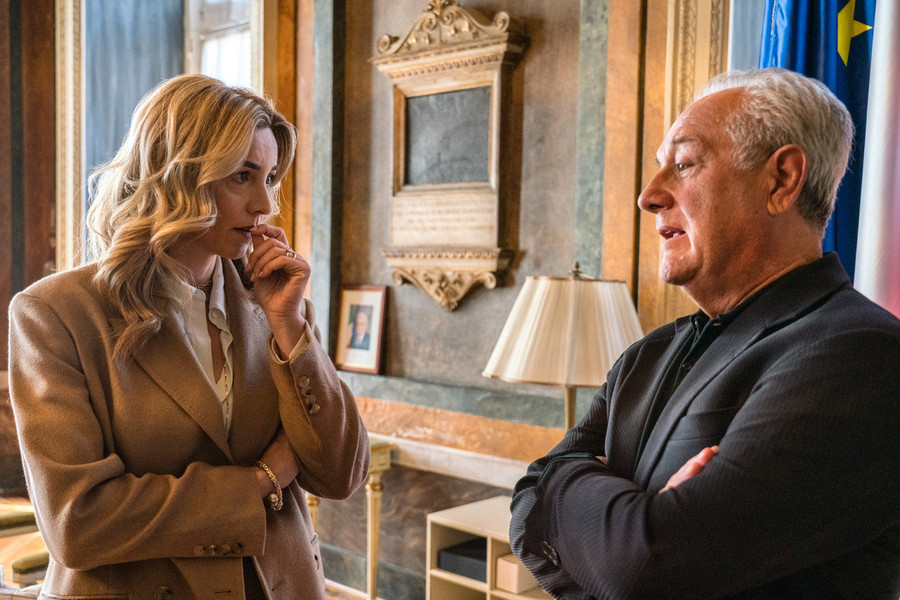 Velasco con il sindaco di Genova Silvia Salis Velasco con il sindaco di Genova Silvia Salis