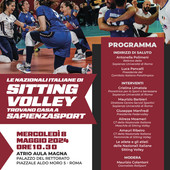 Sitting Volley: Mercoledì a Roma la presentazione dell’accordo tra Università Sapienza, CIP e FIPAV su SapienzaSport