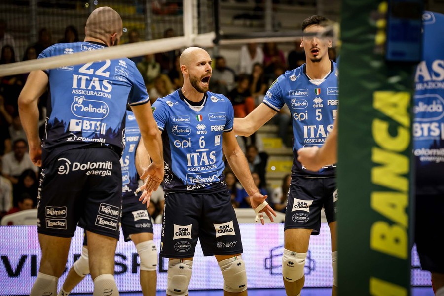 Riccardo Sbertoli, palleggiatore campione d'Europa e del Mondo