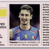 Rassegna stampa 6 settembre: Azzurre in finale, Lube e club verso il via. Azzurri: Michieletto in forse? Rassegna stampa 6 settembre: Azzurre in finale, Lube e club verso il via. Azzurri: Michieletto in forse?