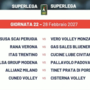 Superlega: Tutte le 11 giornate di ritorno del campionato 2026/27 Superlega: Tutte le 11 giornate di ritorno del campionato 2026/27