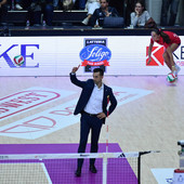 Conegliano: Santarelli, “Non siamo ancora al top ma restiamo davanti. Gabi straordinaria, serve più concretezza”