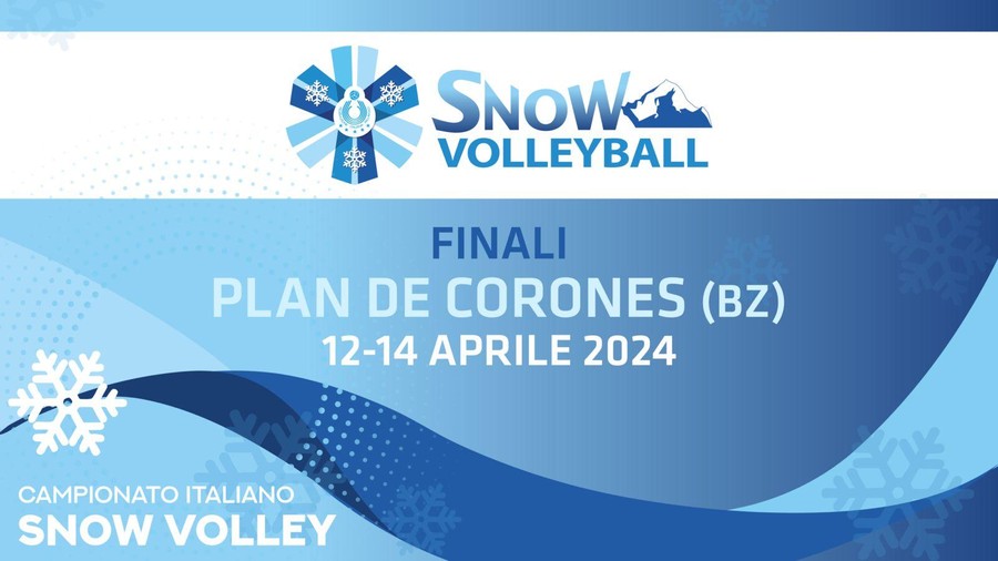 Snow volley: Da domani a Plan de Corones in campo per i titoli nazionali giovanili e assoluti