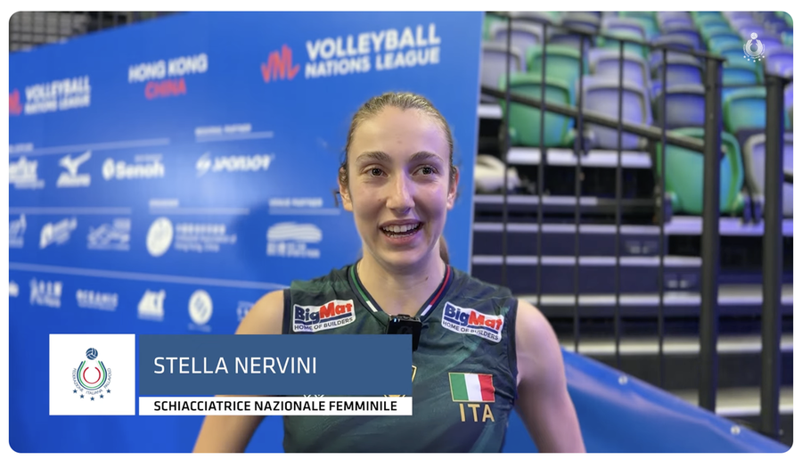 VNL F.: Nervini: &quot;Contro il Giappone mille emozioni, ma abbiamo saputo reagire. Ora testa alla Cina&quot;