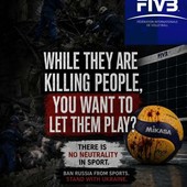 L'immagine usata da Plotnytskyi per criticare la FIVB L'immagine usata da Plotnytskyi per criticare la FIVB