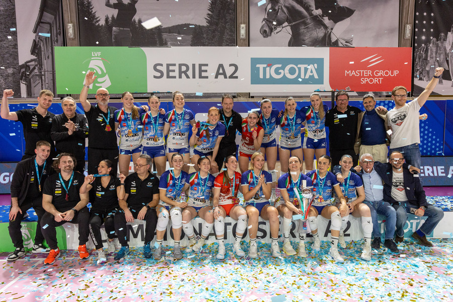 A2 Tigotà: San Giovanni in Marignano campionessa e promossa in A1. Ortolani MVP della stagione