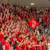 Finale Scudetto -3. 300 tifosi della Lube a Perugia per Gara 1
