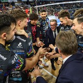 Perugia: Lorenzetti “Complimenti ai ragazzi, oggi eccellenti. Dobbiamo continuare con semplicità e lavoro” Perugia: Lorenzetti “Complimenti ai ragazzi, oggi eccellenti. Dobbiamo continuare con semplicità e lavoro”