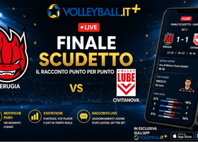 Finale Scudetto: Gara 1. Il racconto punto a punto... su Volleyball.it+