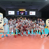 Superlega: Finale gara1. Trento domina il campo. 3-0 ad una Lube opaca ma viva