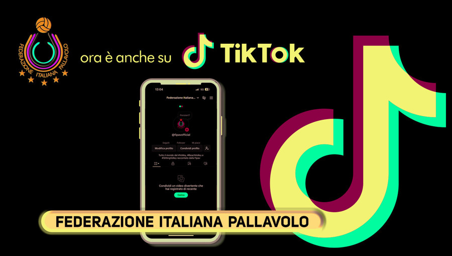 Fipav: La Federazione Italiana Pallavolo sbarca anche su Tik Tok