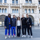 Capitane e allenatori a Trieste