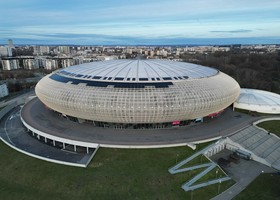 La Tauron Arena di Cracovia, sede di gioco della finale del Mondiale La Tauron Arena di Cracovia, sede di gioco della finale del Mondiale