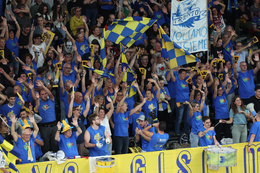 Trento: BTS Arena già esaurita per Itas Trentino–Lube Civitanova si gioca davanti a 4.000 spettatori Trento: BTS Arena già esaurita per Itas Trentino–Lube Civitanova si gioca davanti a 4.000 spettatori