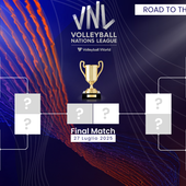 VNL F.: Il tabellone delle Finals. Quarti: Italia contro gli USA