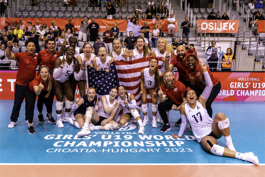 USA World Champions 2023. Blue Bronze – Volleyball