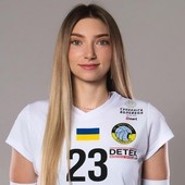 L’opposta ucraina Viktoriia Lokhmanchuk L’opposta ucraina Viktoriia Lokhmanchuk