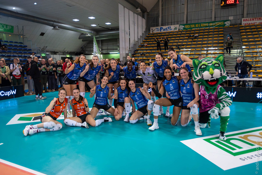 Challenge Cup F.: Vallefoglia supera il Gran Canaria, in semifinale c'è il Kaposvári NRC