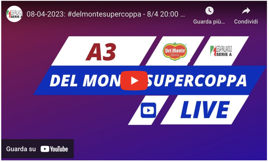 Del Monte Supercoppa A3: La finale Fano-Pineto, rivediamola