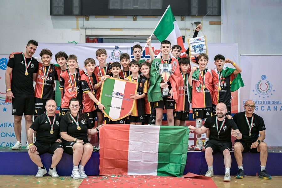 Volley Treviso campione d'Italia Under 13 maschile Volley Treviso campione d'Italia Under 13 maschile