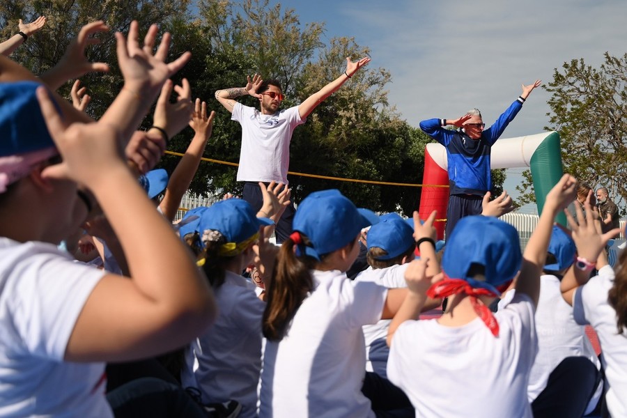Fipav: Sorrisi e schiacciate con i 3.000 ragazzi a Bari per il Volley S3 in riva al mare