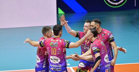 Champions League: Perugia vola in finale. Agevole 3-0 con il Varsavia Champions League: Perugia vola in finale. Agevole 3-0 con il Varsavia