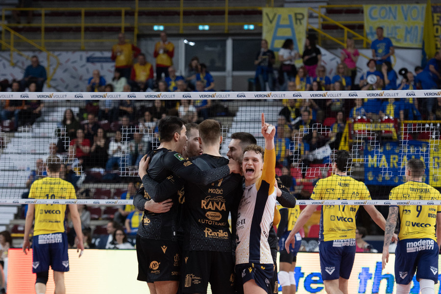 Superlega: Play Off Challenge. Verona aggancia Modena, Milano e Cisterna a un passo dalla semifinale