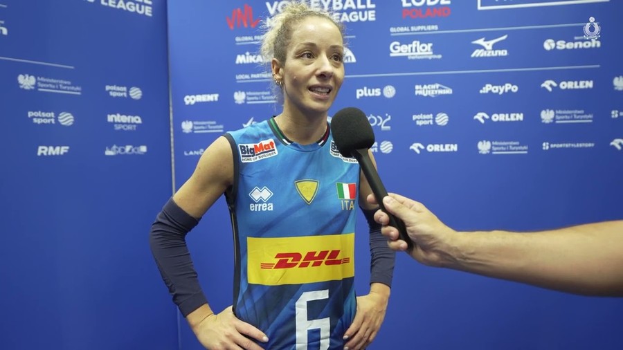 Monica De Gennaro, libero azzurro