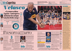 Nazionale: Velasco conferma Antropova schiacciatrice, possibile tandem con Egonu Nazionale: Velasco conferma Antropova schiacciatrice, possibile tandem con Egonu