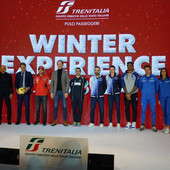 Coppa Italia A1 F.: La Coppa Italia Frecciarossa esposta alla Winter Experience Trenitalia 2023-24