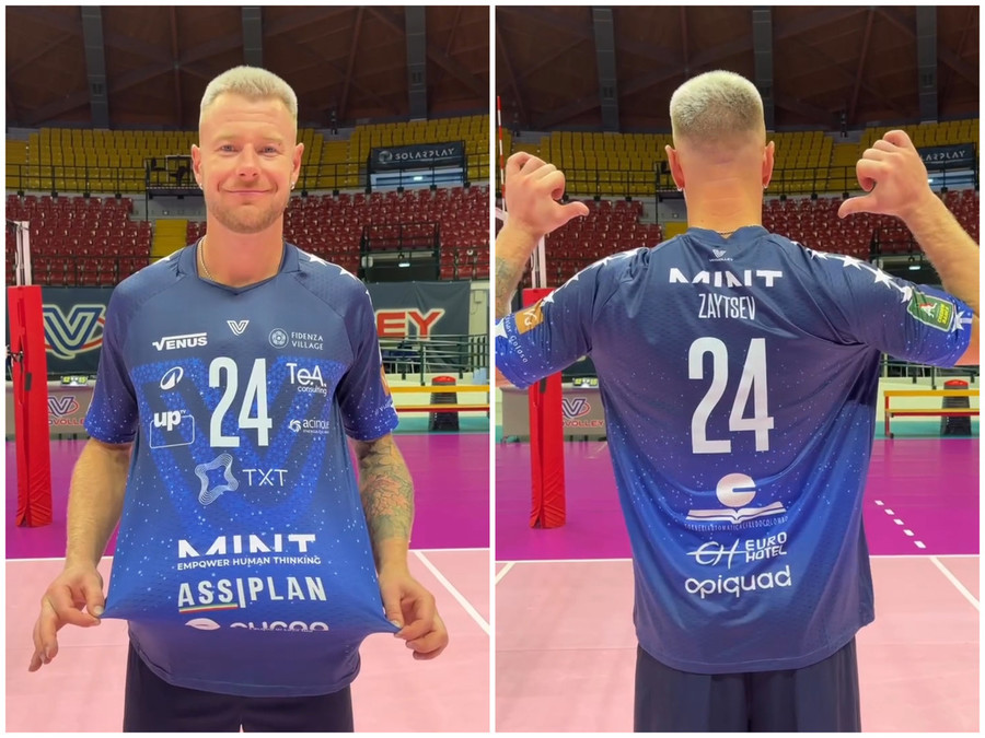 Nuovo numero per Ivan Zaytsev Nuovo numero per Ivan Zaytsev
