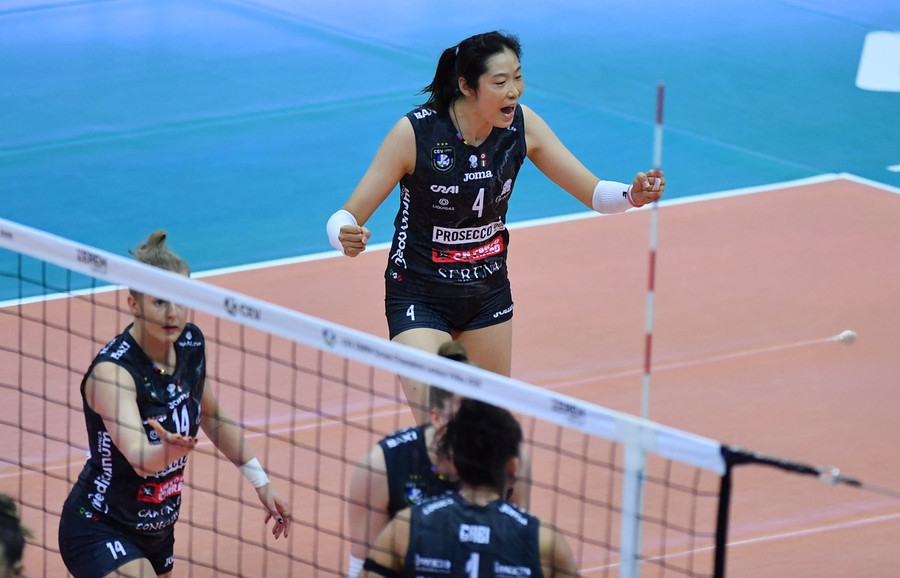 Champions League F.: Conegliano schianta Dresda e si prende il primato del girone