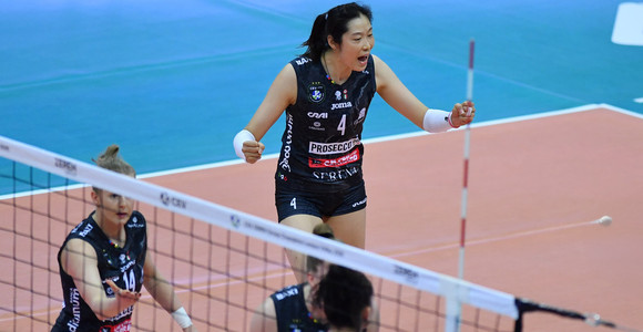 Champions League F.: Conegliano schianta Dresda e si prende il primato del girone