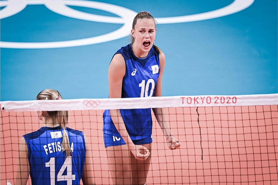 Arina Fedorovtseva, immagine d’archivio (foto Volleyball World / CEV).