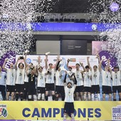 L'Argentina festeggia la vittoria della Coppa Sudamericana 2026 (foto Luigi Orgero/CSV) L'Argentina festeggia la vittoria della Coppa Sudamericana 2026 (foto Luigi Orgero/CSV)