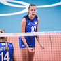 Arina Fedorovtseva, immagine d’archivio (foto Volleyball World / CEV). Arina Fedorovtseva, immagine d’archivio (foto Volleyball World / CEV).