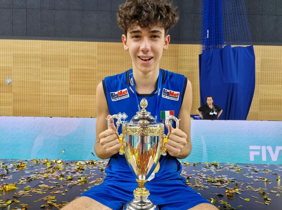 Allianz Milano ingaggia Federico Argano, talento azzurro classe 2008