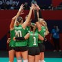 L'esultanza dell'Azerbaijan dopo la vittoria sulla Romania agli Europei 2026 L'esultanza dell'Azerbaijan dopo la vittoria sulla Romania agli Europei 2026