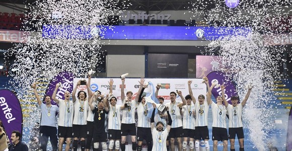 L'Argentina festeggia la vittoria della Coppa Sudamericana 2026 (foto Luigi Orgero/CSV) L'Argentina festeggia la vittoria della Coppa Sudamericana 2026 (foto Luigi Orgero/CSV)
