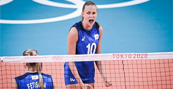Arina Fedorovtseva, immagine d’archivio (foto Volleyball World / CEV).