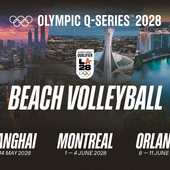 Il beach volley sarà presente in tre tappe delle Olympic Q-Series verso LA28