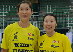 Conegliano presenta Zhu Ting e Yao Di: Le cinesi pronte alla nuova stagione