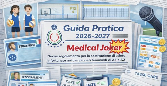 Guida Pratica 2026/27: Arriva il “Medical Joker”, la svolta per gestire gli infortuni nei playoff Guida Pratica 2026/27: Arriva il “Medical Joker”, la svolta per gestire gli infortuni nei playoff