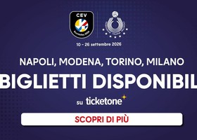 EuroVolley 2026: Riaperta la vendita dei biglietti per Napoli, Modena e Torino